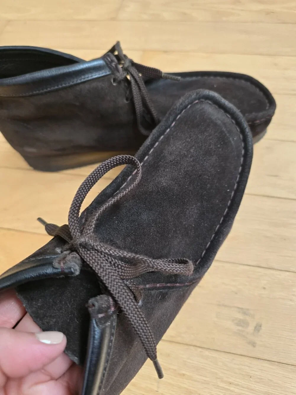 Clarks Originals | Wallabee brown suede collegiate Chukka boots | MENS 10.5